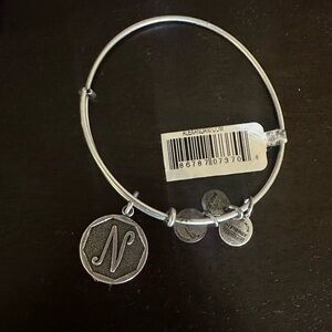 Alex & Ani “N” initial bracelet